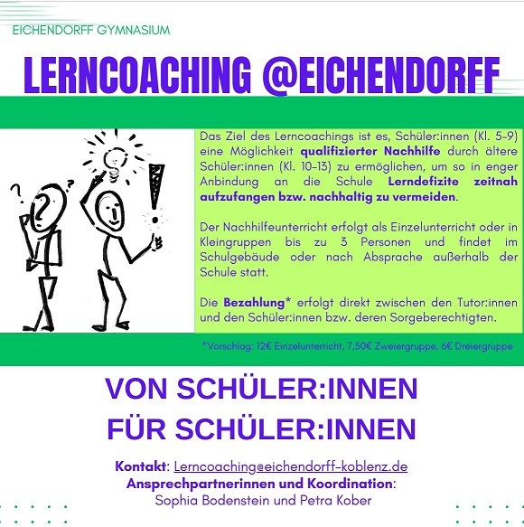 Flyer Lerncoaching